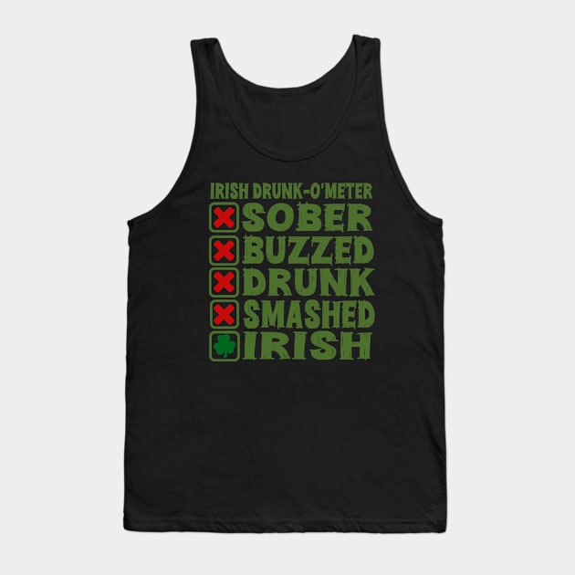 irish drunk-o' meter / st patrick's day Tank Top by HocheolRyu